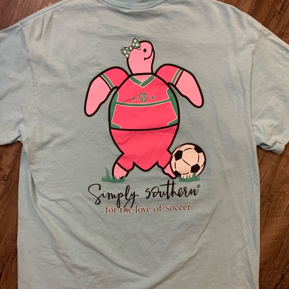 soccer simply southern shirt